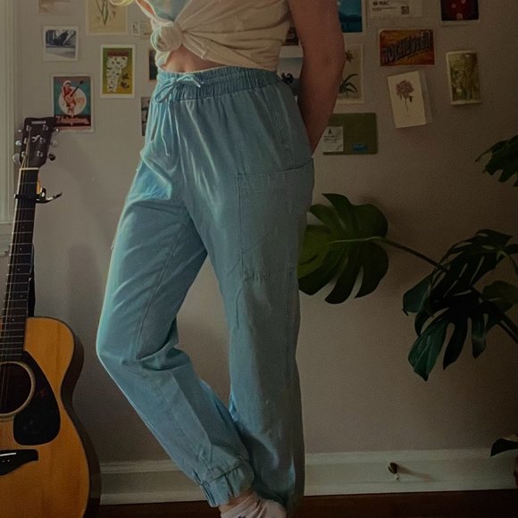 80's Style Jean Joggers - Picture 2 of 8